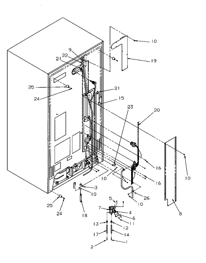 Diagram for SXD25S2E (BOM: P1190417W E)