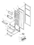 Diagram for 13 - Ref Door