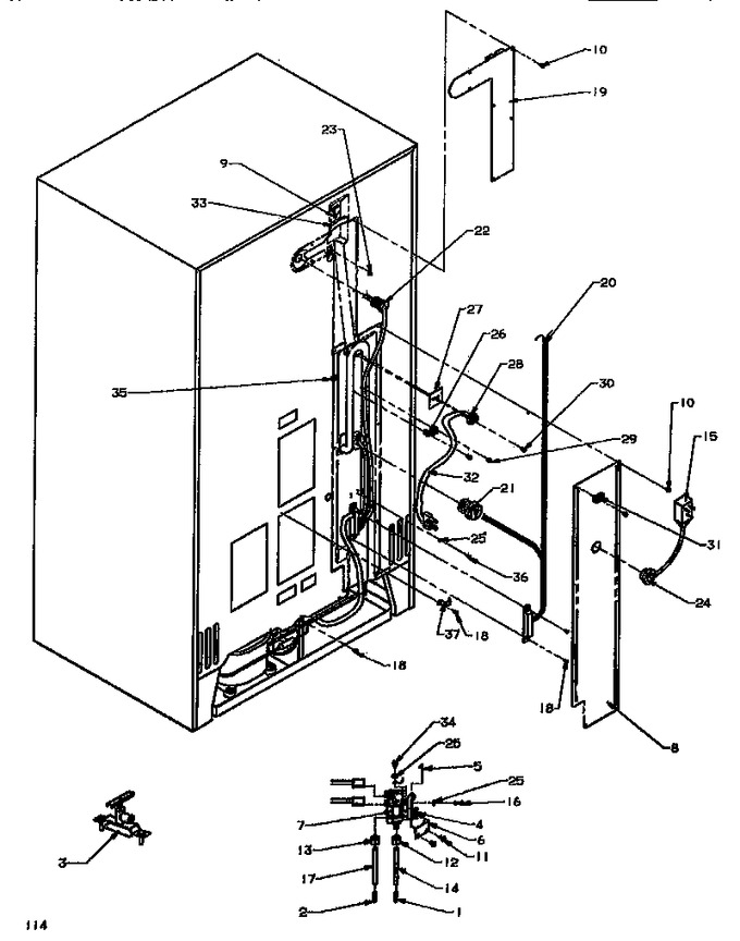 Diagram for SSD522NBW (BOM: P1181001W W)