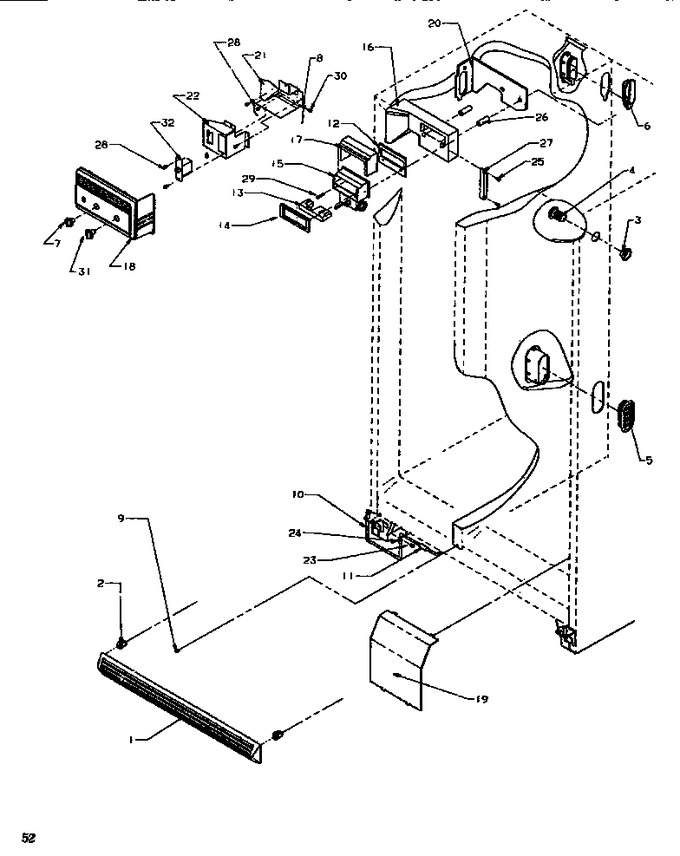 Diagram for SSD522SW (BOM: P1184702W W)