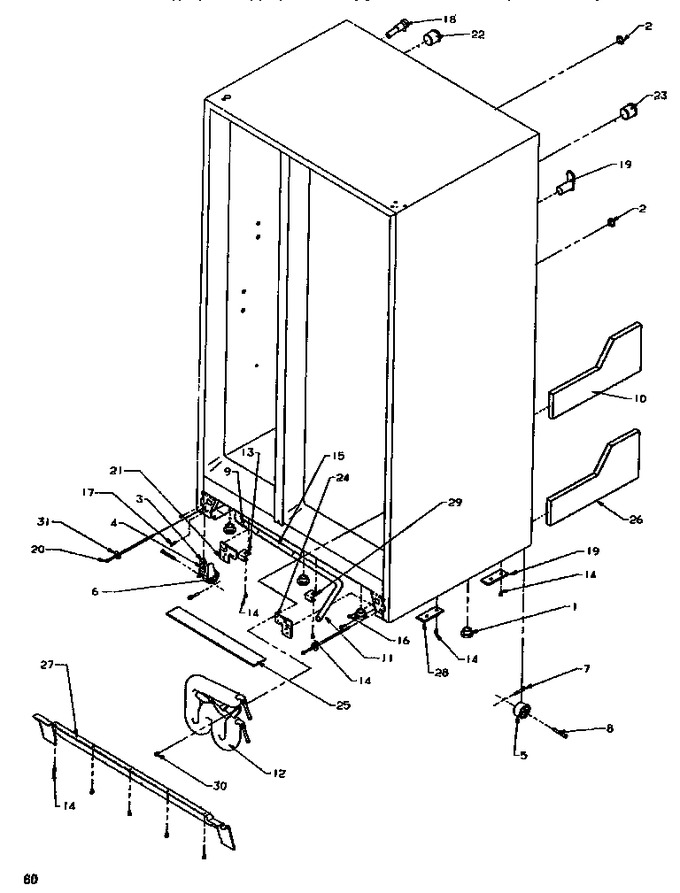 Diagram for SSD522SBL (BOM: P1184701W L)