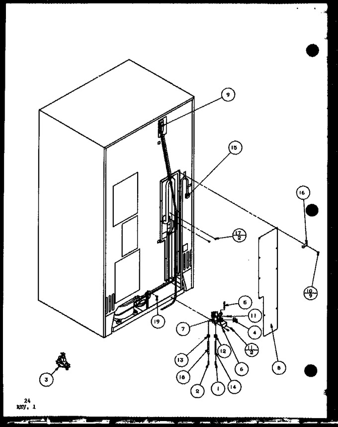 Diagram for SWPD25H (BOM: P7836022W)