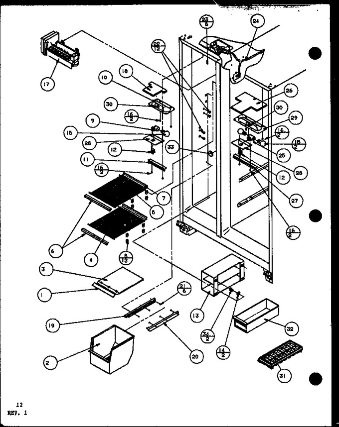 Diagram for SXP22H (BOM: P7836016W)