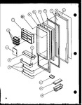 Diagram for 10 - Ref Door