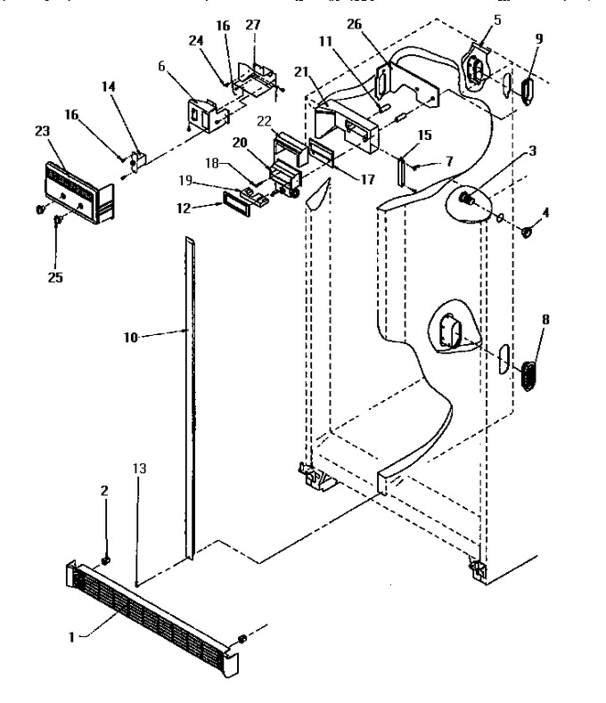 Diagram for SX25SW (BOM: P1190203W W)