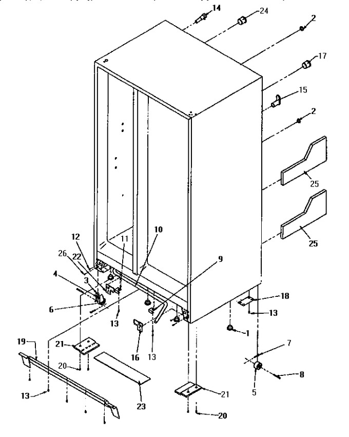 Diagram for SX25SL (BOM: P1190203W L)