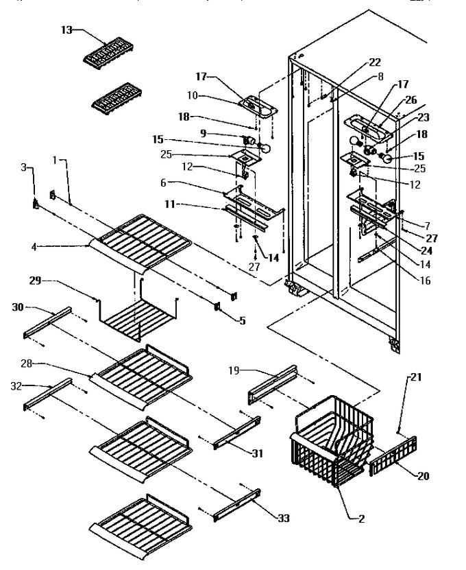 Diagram for SX22SE (BOM: P1190201W E)