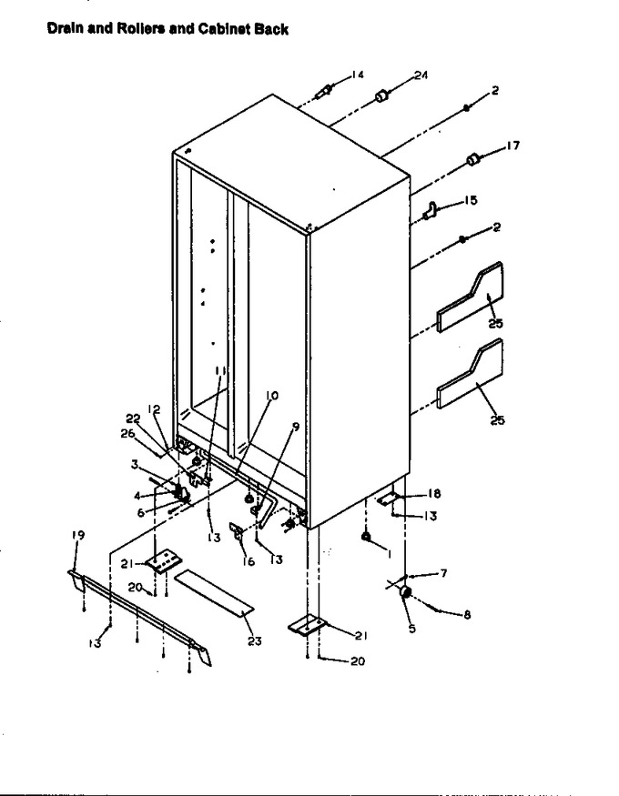 Diagram for SXI25SE (BOM: P1190204W E)