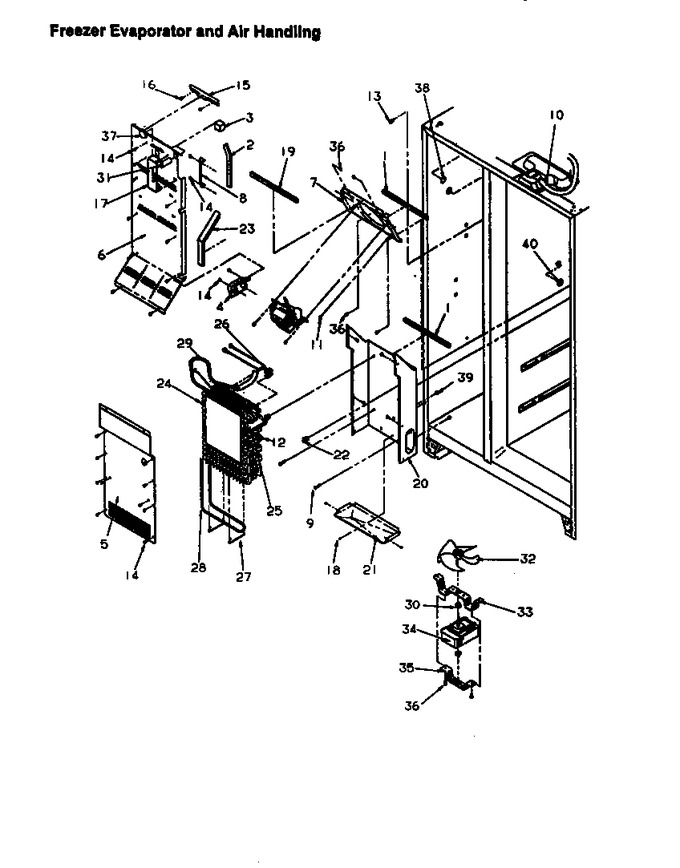 Diagram for SX25SW (BOM: P1198902W W)