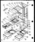 Diagram for 12 - Ref Shelving And Drawers