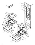 Diagram for 16 - Ref Shelving/drawers