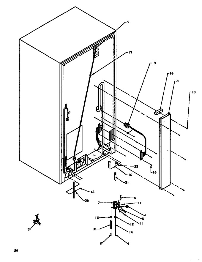 Diagram for SXD19NW (BOM: P1168802W W)