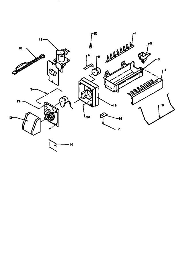 Diagram for SXD19NW (BOM: P1168802W W)