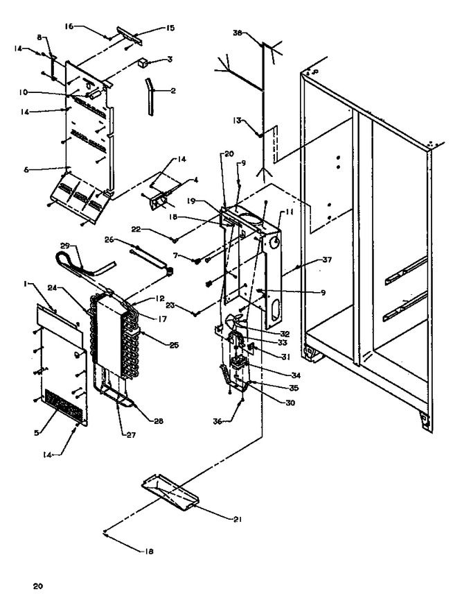 Diagram for SXD19NL (BOM: P1168802W L)