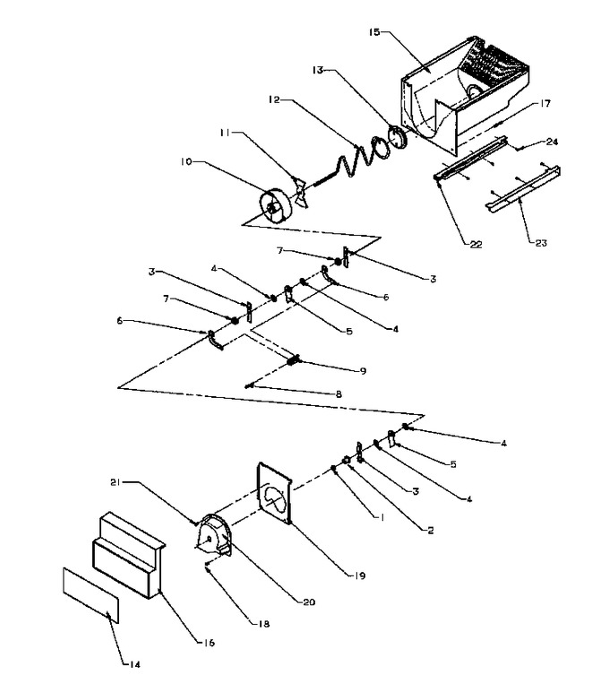 Diagram for SXD20QP2E (BOM: P1162510W E)