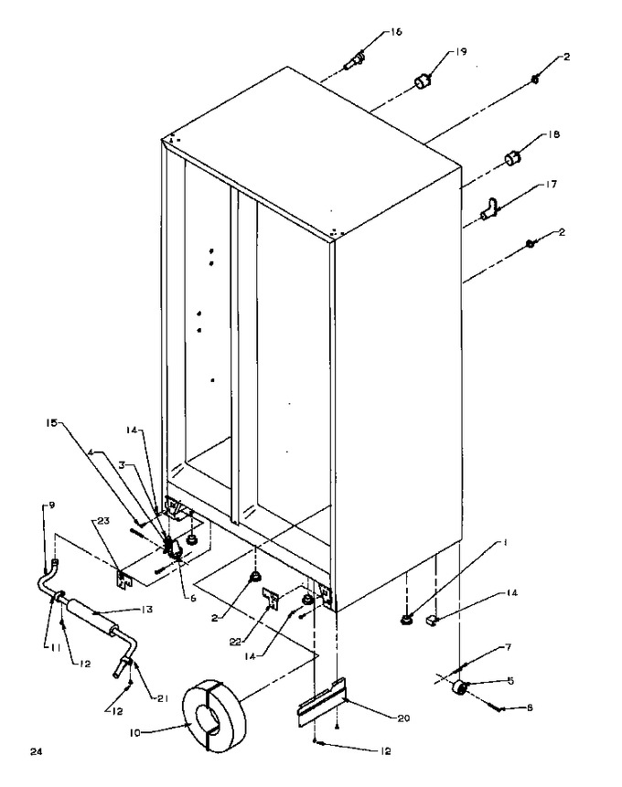 Diagram for SXD20Q2E (BOM: P1162508W E)