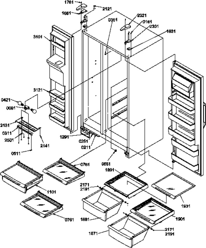 Diagram for SXD20TE (BOM: P1302901W E)