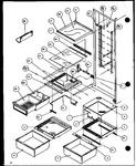 Diagram for 13 - Ref Shelving And Drawers