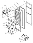 Diagram for 12 - Ref Door