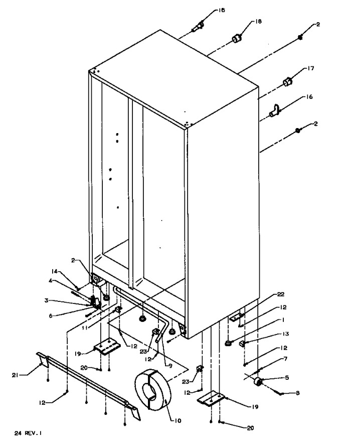 Diagram for SXD25NL (BOM: P1162419W L)