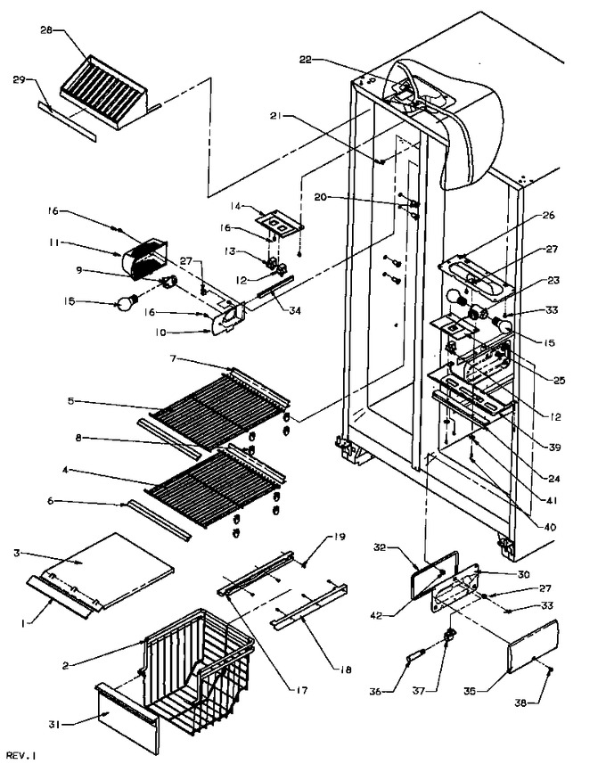 Diagram for SXD25NP2E (BOM: P1162428W E)