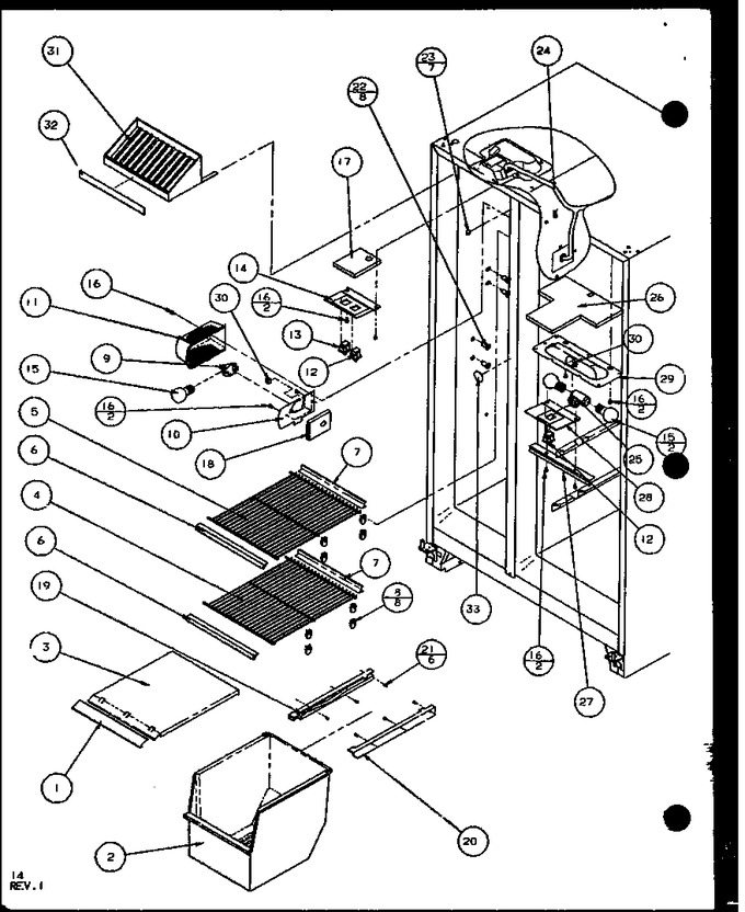 Diagram for SXD25JP (BOM: P1104005W)