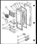 Diagram for 11 - Ref Door