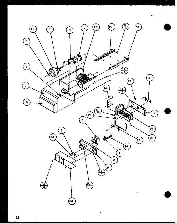 Diagram for SXD25J (BOM: P1116402W)