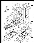 Diagram for 12 - Ref Shelving And Drawers