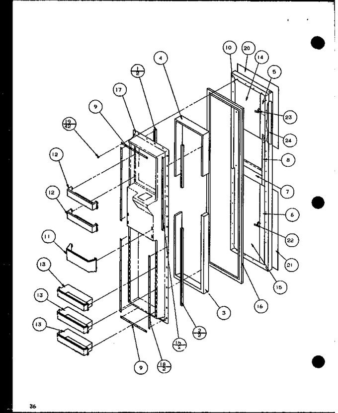 Diagram for SXD25JB (BOM: P1116404W)