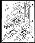 Diagram for 12 - Ref Shelving And Drawers