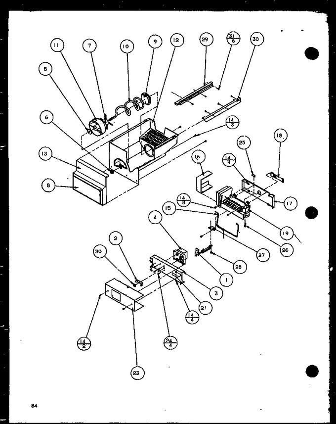 Diagram for SXD25JP (BOM: P1116405W)