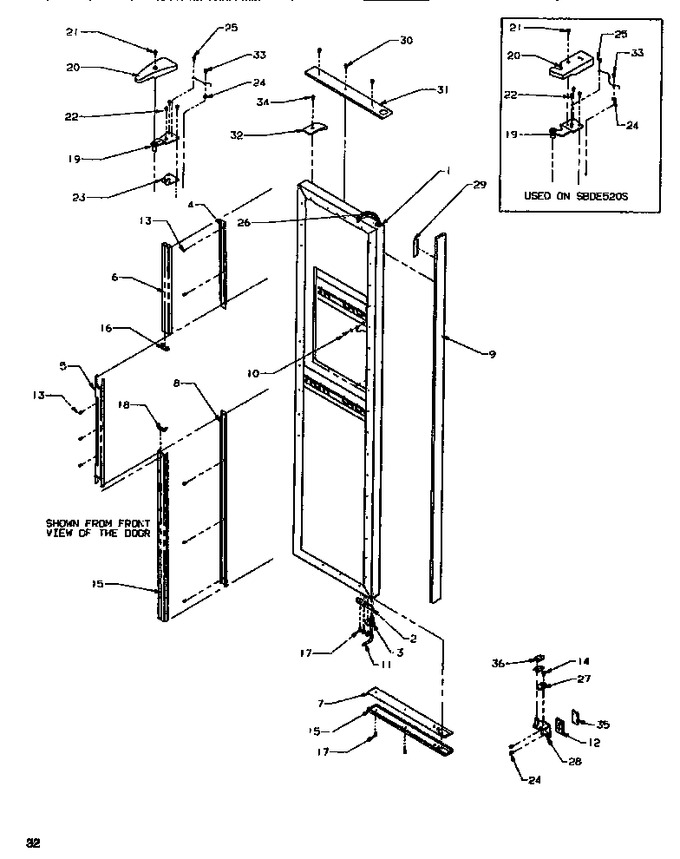 Diagram for SXD520SL (BOM: P1182401W L)