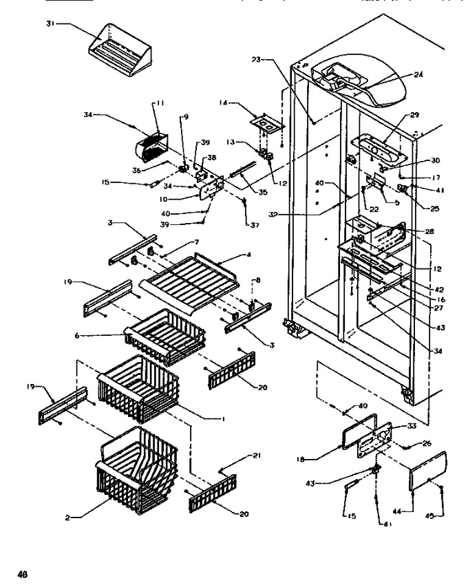 Diagram for SXD520SW (BOM: P1182401W W)