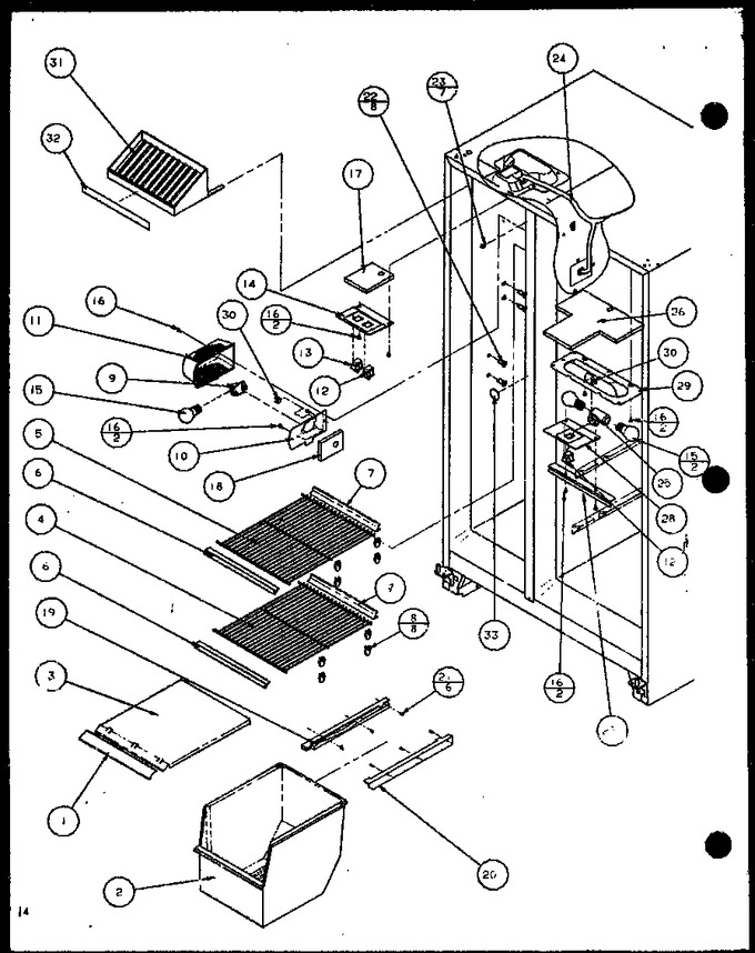 Diagram for SXDE25J (BOM: P7870101W)