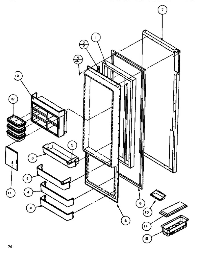 Diagram for SXDE522K (BOM: P1109902W)