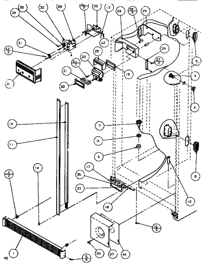 Diagram for SXDE526M (BOM: P1164001W)