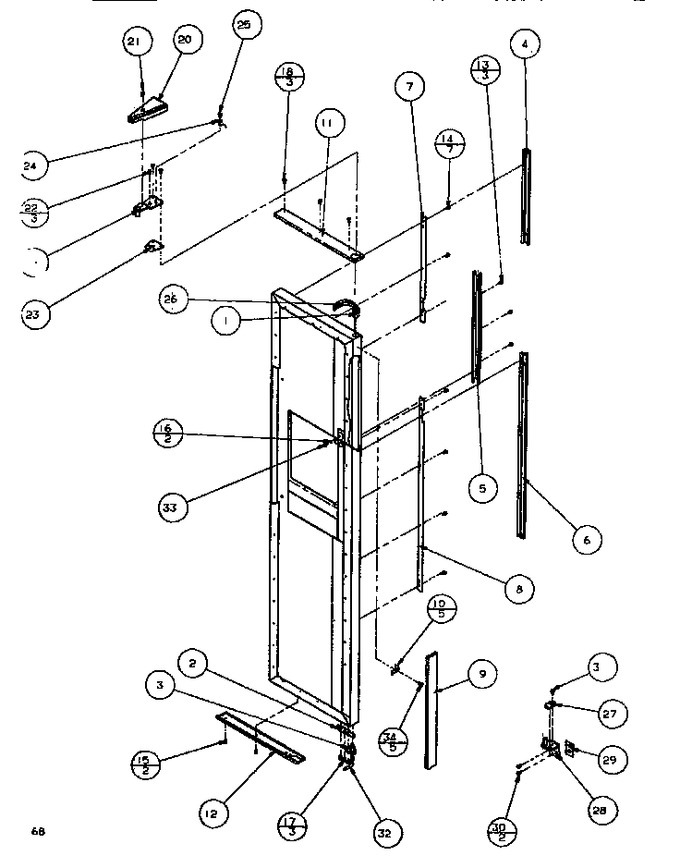 Diagram for SXDE526M (BOM: P1164001W)