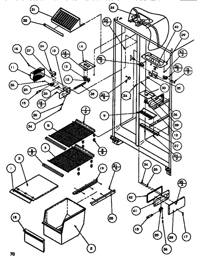 Diagram for SXDT522K (BOM: P1140601W)