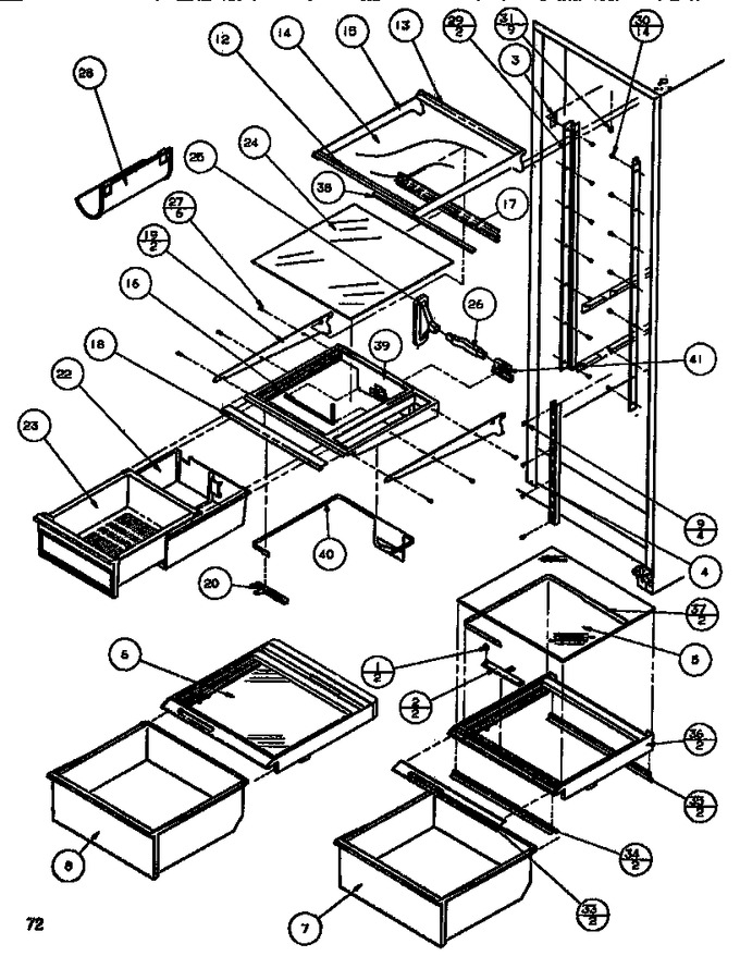 Diagram for SXDT522M (BOM: P1164201W)