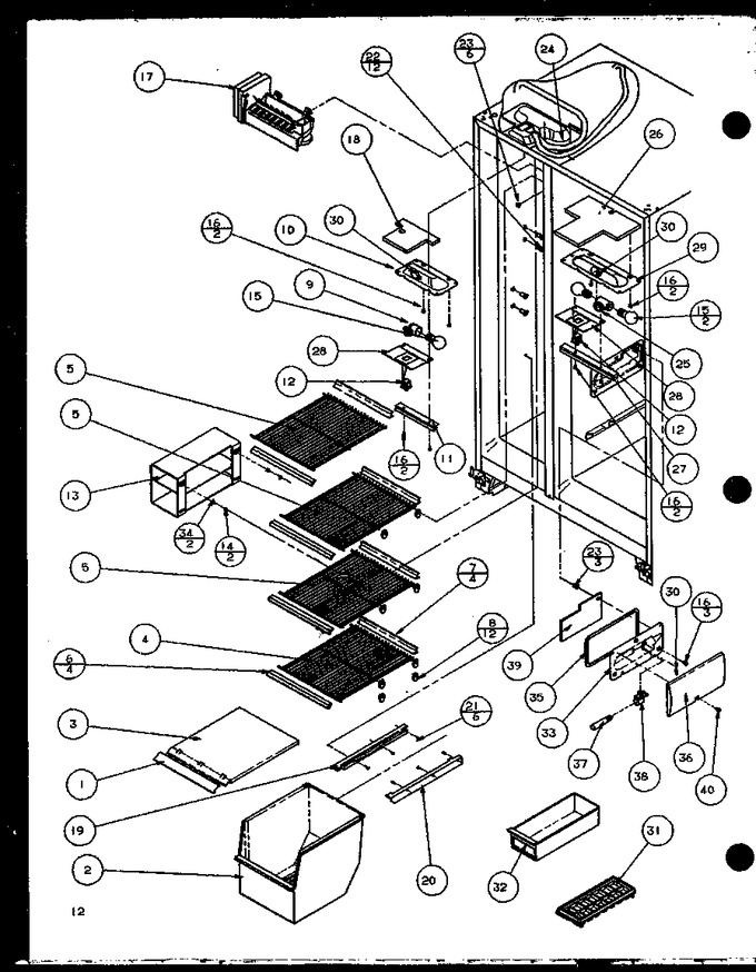 Diagram for SZ25MP2L (BOM: P1154904W L)