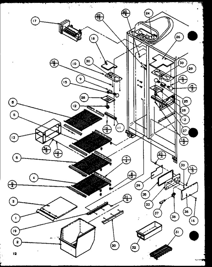 Diagram for SZ25ML (BOM: P1120709W L)