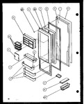 Diagram for 11 - Ref Door