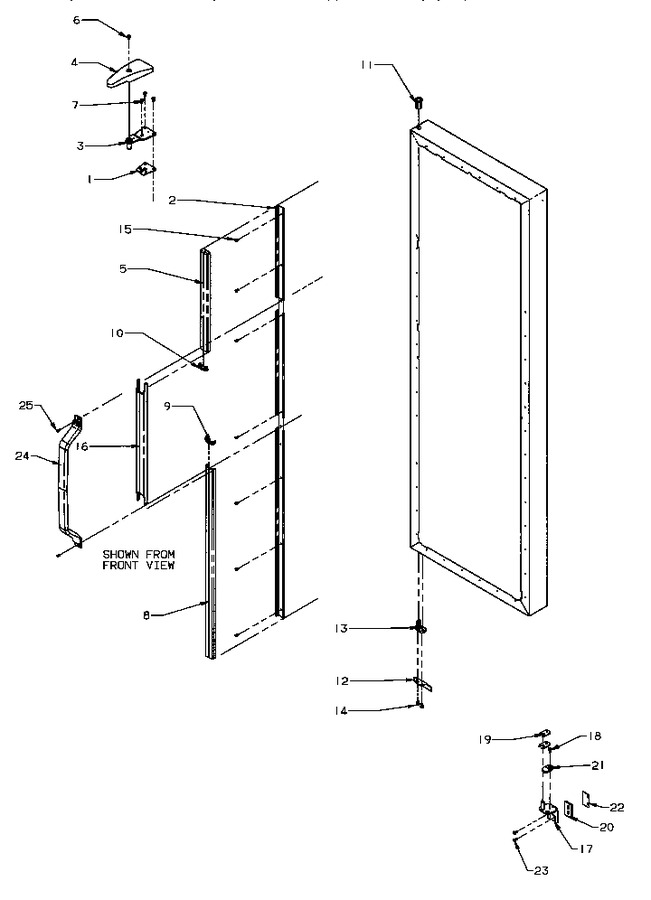 Diagram for SZD25S5E (BOM: P1190415W E)