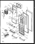 Diagram for 13 - Ref Door