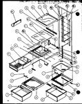 Diagram for 14 - Ref Shelving And Drawers