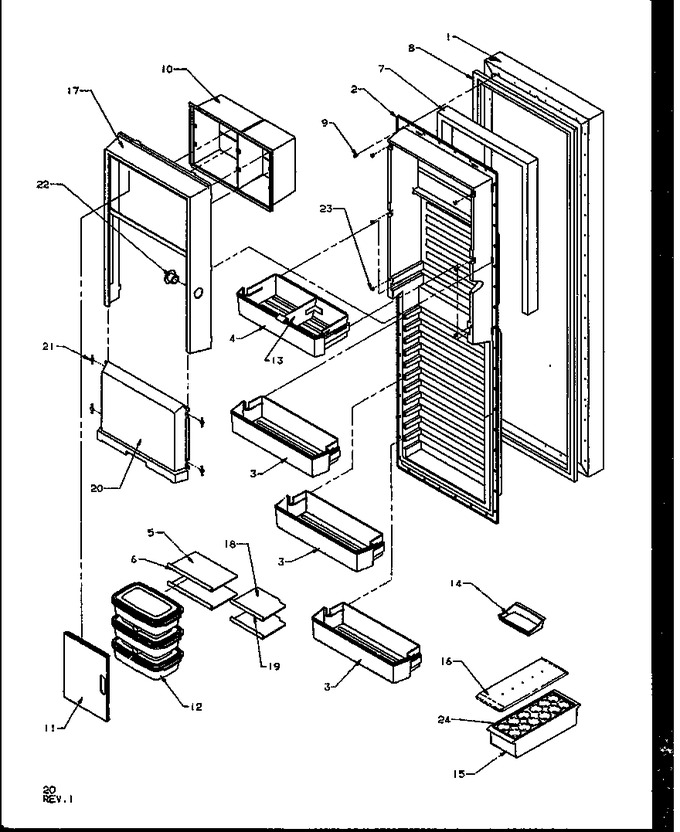 Diagram for SZD27NE (BOM: P1162410W E)