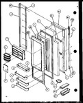 Diagram for 13 - Ref Door