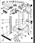 Diagram for 14 - Ref/fz Controls And Cabinet Part