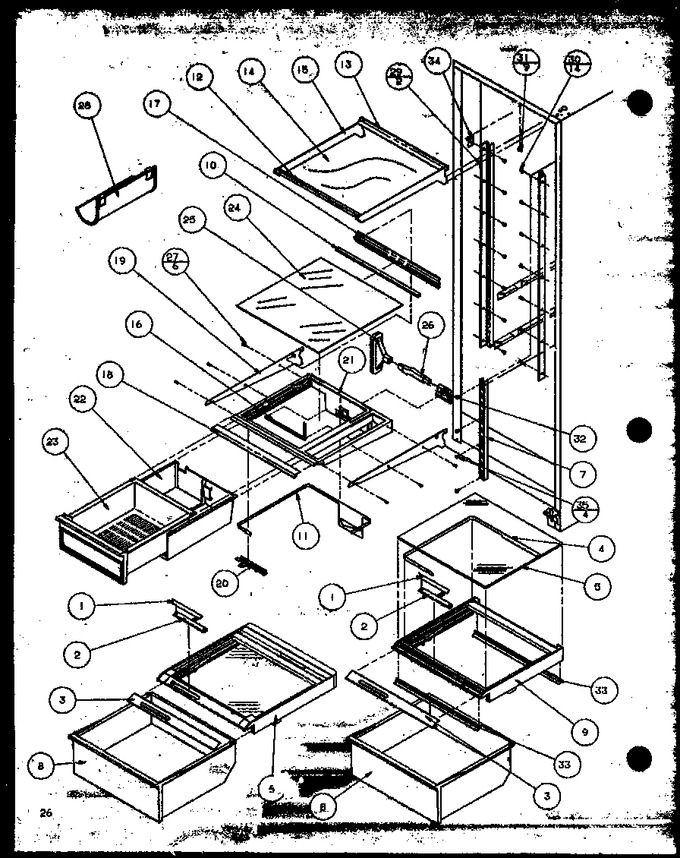 Diagram for SZDE25MPW (BOM: P1121203W W)